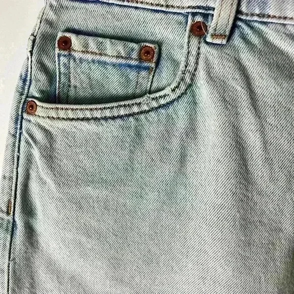 & Other Stories Stockholm Atelier Denim Light-wash Mini Skirt - Picture 2 of 5